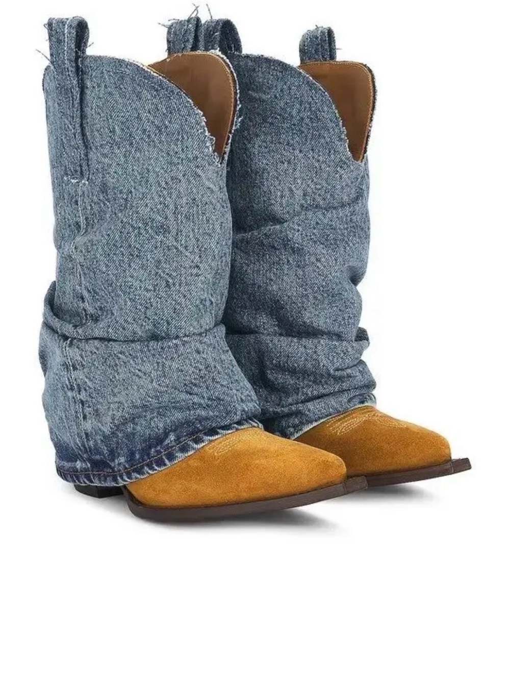 R13 Chunky Cowboy Boots